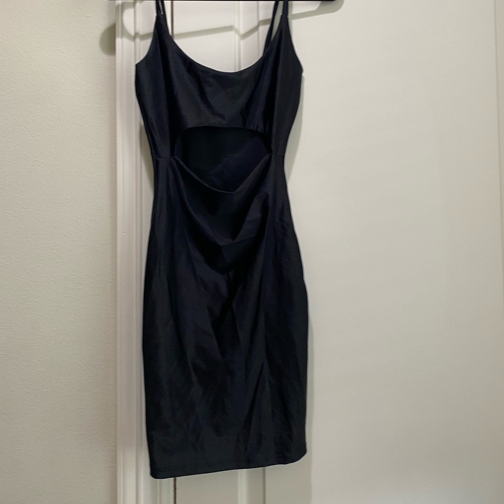 Fashion Nova black tight dress